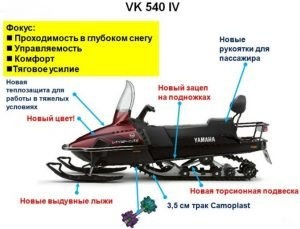 Особенности снегохода Yamaha Viking 540-4