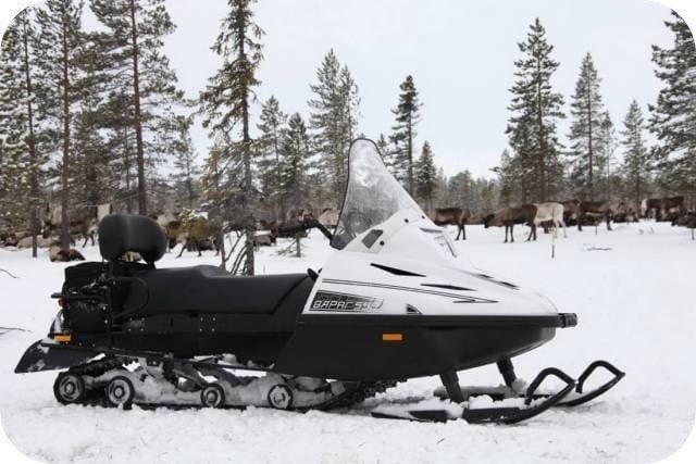 Коммунальный снегоход часто используют в бытовых целях