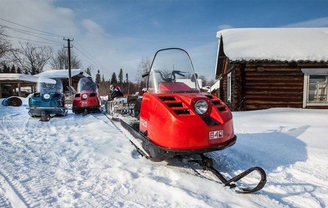 Модель снегоуборочной машины