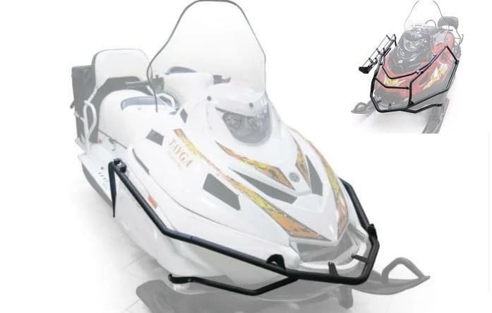 Стальной бампер снегоход таежный патруль