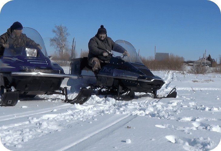 Рейд на снегоходах Lynx
