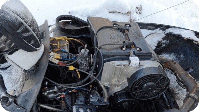 Модификация снегохода Lynx